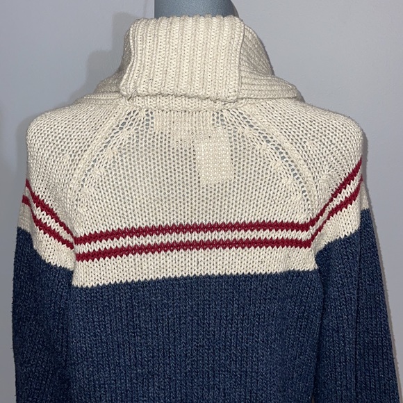 Cotton Country Oversized Button Up Knit Carlton Cardigan - Picture 8 of 14